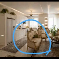 فروش مبل سلطنتی فقط سه نفره
