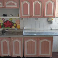 کابینت فلزی به همراه سینک دوقلو