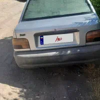پراید نقره ای