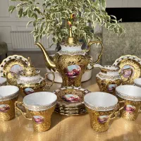 چای خوری جذاب طلایی