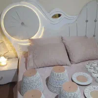 تخت دونفره به همراه تشک طبی رویال