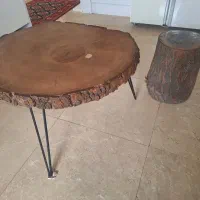 میز پذیرایی چوبی میز عسلی