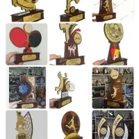 تندیس فوتبال، والیبال و پینگ پنگ و...