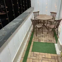 میز گرد با ۴ صندلی