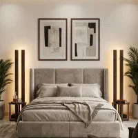 آباژور چوبی ایستاده