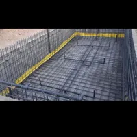 اجرای ارماتوربندی استخر و تیرچه رو دیواری