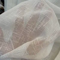 ۴ عدد پرده گل برجسته