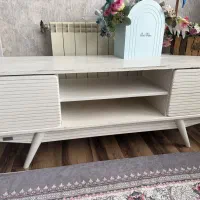 میز تلویزیون سفید mdf