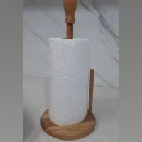 جا دستمال کاغذی چوبی