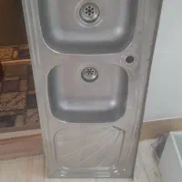 سینک دوقلو استیل