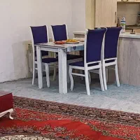مبل 7 نفره راحتی با نهار خوری چهار نفره