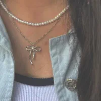 گردنبند زنانه، گوشواره، آویز موبایل،