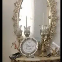 کنسول یا آینه شمعدان