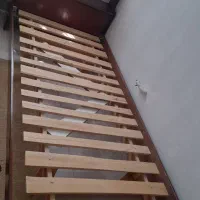 تخت یک نفره چوبی