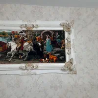 تابلو فرش ۱۲۰۰ شانه سایز ۱۴۰ در ۷۰