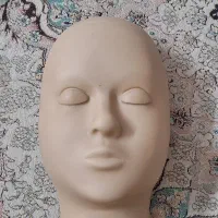 سر مانکن مخصوص مژه/چشم جدا شونده(فروش فوری)