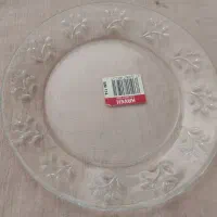 بشقاب میوه خوری بلوری