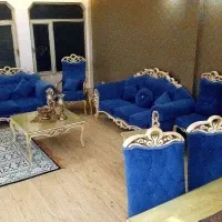 مبل سلطنتی با میز ناهار خوری ۸ نفره در حدنو توافقی