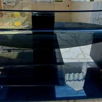 میز تلوزیون شیشه ای
