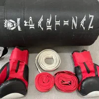 کیسه بوکس و دستکش