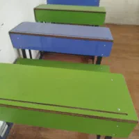 میز نیمکت دونفره ۱۵ عدد جنس درجه یک