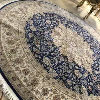فرش ماشینی طرح ابریشم