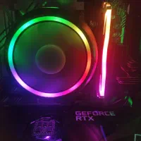 فن سی پی یو rgb
