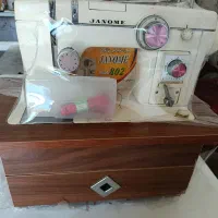 چرخ خیاطی ژانومه 802زردپیچ
