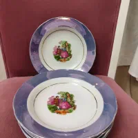 یک دست کاسه سوپ خوری چینی  نو  آنتیک  اصل ژاپن