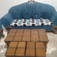 مبل فیروزه در حد نو