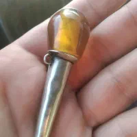 لب گیر نقره سنگ کهربا لهستان