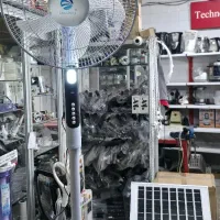 پنکه ایستاده شارژی و پنل خورشیدی دیپ کینگ اصلی