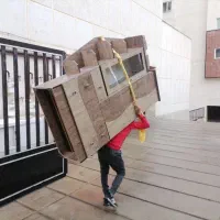 حمل اساس داخلشهری اکیپ چهارنفره ماهراماده کار