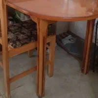 ناهار خوری چهار نفره چوبی