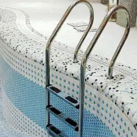 پله استخری نردبان استخری کلاپ و استاندارد