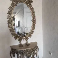 کنسول شمعدان ایینه