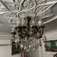 لوستر|لوستر و چراغ آویز|لنگرود, |دیوار