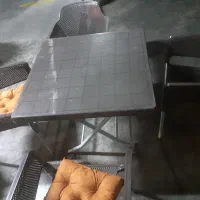میز پلاستیکی ۴عدد