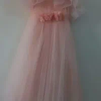لباس مجلسی گلبهی کاملا سالم