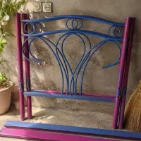 تخت یک نفره فلزی