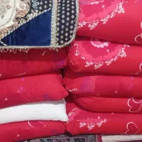 ۱۰ عدد پشتی با گل پر