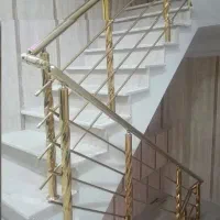 نرده استیل حفاظ استیل شیشه سکوریت نرده سیم بکسلی
