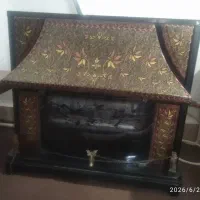 بخاری گازی بزرگ طرح شومینه