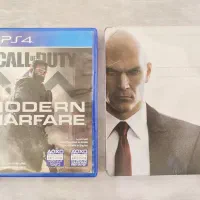 بازی hitman و cod mw برای ps4