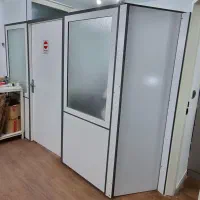 پارتیشن اداری سفید طوسی تمیز