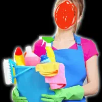 خانوم برای نظافت و امور منزل