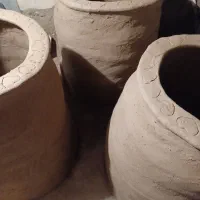 تنور سنتی و اجاق سنتی سفالی