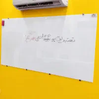 تخته وایتبرد شیشهای ۸۰×۱۲۰ سکوریت سوپرکلیر مگنتی|لوازم التحریر|تهران, بهداشت|دیوار