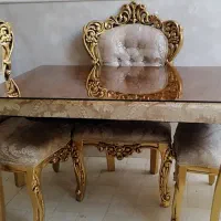 میز ناهار خوری 4نفره در حد نو
