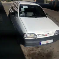 پراید مدل ۸۸سفید ۳لکه رنگ